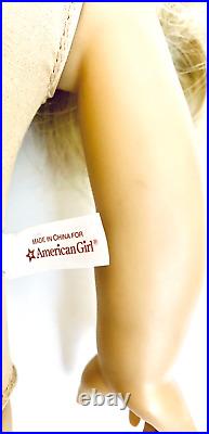 American Girl Custom OOAK Repaint 18 Vinyl & Cloth Doll In Holiday Outfit