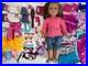 American Girl Doll 18 + Accessories + Clothes Lot