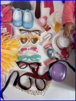 American Girl Doll 18 + Accessories + Clothes Lot