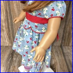 American Girl Doll 18 Emily Bennett Doll 2008 Retired With Stand In Meet Outfit