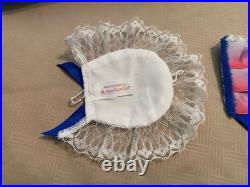 American Girl Doll 18 Felicity's Green Riding Outfit & Blue Party Dress