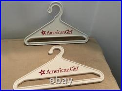 American Girl Doll 18 Felicity's Green Riding Outfit & Blue Party Dress