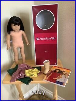 American Girl Doll 18' Ivy Meet Outfit with Box Book EUC