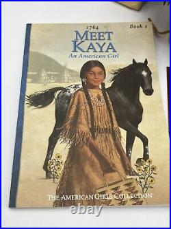 American Girl Doll 18 Kaya Pleasant Company with Outfit Book Insert RETIRED 2002