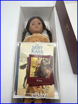 American Girl Doll 18 Kaya Pleasant Company with Outfit Book Insert RETIRED 2002