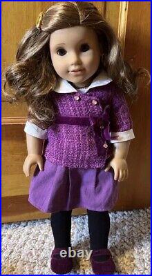 American Girl Doll 18 Rebecca Rubin Beforever Purple Meet Outfit