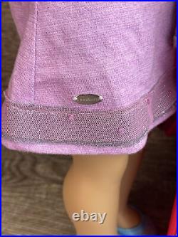 American Girl Doll 18 with Backpack Carry Cases & Accessories /2014/Read