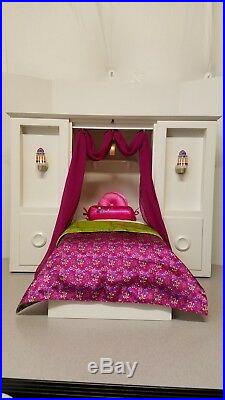 American Girl Doll 3 In 1 White Murphy Bed-Retired