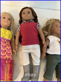 American Girl Doll 4 Mini Dolls Lot