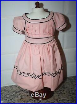 American Girl Doll Addy Cape Island Dress & Ribbon RETIRED HTF