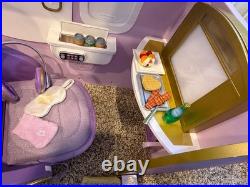 American Girl Doll Air Lines Play Set Air Plane Working Lights Doll an Outfit
