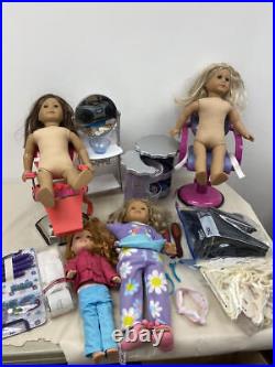American Girl Doll And Salon Accessory Lot