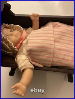 American Girl Doll BABY POLLY with Cradle RETIRED