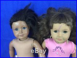 American Girl Doll Bitty Baby Lot 6 Dolls 2 Baby's PARTS REPAIR LOT NEED TLC