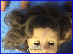 American Girl Doll Bitty Baby Lot 6 Dolls 2 Baby's PARTS REPAIR LOT NEED TLC