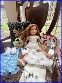 American Girl Doll Blair with extra outfits and book