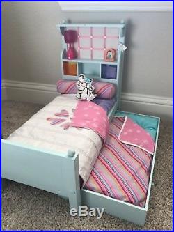 American Girl Doll Bouquet Trundle Bed Set with Bedding (Retired Set)