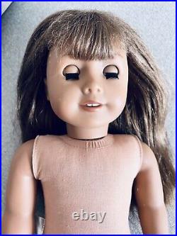 American Girl Doll Brown Hair Hazel Eyes 43 18 Rare Hard To Find