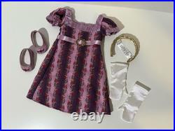 American Girl Doll Caroline Holiday Gown Dress Christmas Complete Retired