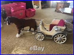 American Girl Doll Carriage and Horse