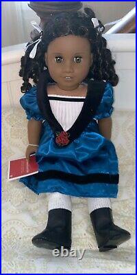 American Girl Doll Cecile Retired With Box & Book 18 African American