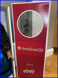 American Girl Doll Cecile Rey Doll Retired With Box And Book Rare