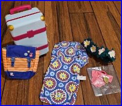 American Girl Doll Clothes Accessories Shoes Plush Suitcase Outfits Large Lot