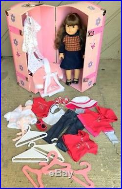 American Girl Doll Clothes Outfits Accessories Doll Trunk Chest Molly Lot #JT