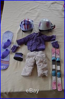 American Girl Doll Collection with Kit, Julie, mini Julie, and horse