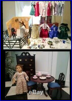 American Girl Doll Felicity Historical Retired Collection HUGE LOT VGC