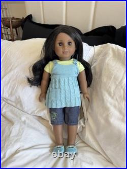 American Girl Doll GOTY 2009 Retired Sonali Doll With Outfit Good condition