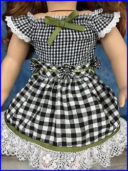 American Girl Doll GOTY 2019 Blair Wilson EUC In Garden Outfit + Custom Dress