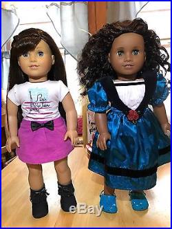 American Girl Doll GOTY Beautiful Grace + Cecile 2 Doll Lot No Reserve
