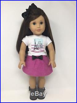American Girl Doll Grace Brown Hair with Blue Eyes Retired EUC