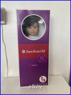American Girl Doll Grace Thomas 2015 Girl of the Year & Book NIB Never Used