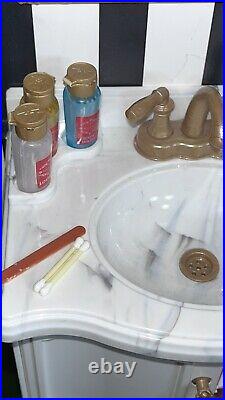 American Girl Doll Grand Hotel +Luggage Cart Items And Room Service+Truly Me Set