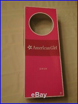 American Girl Doll Gwen In Box Meet Outfit & Book Friend To Sonali & Chrissa