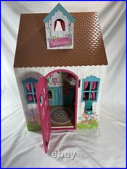 American Girl Doll House Playhouse Wellie Wishers House Garden Retired EUC