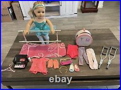 American Girl Doll ISABELLE with Ballet Bar & Fashion 2014 Doll of the Year