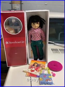American Girl Doll IVY LING outfit + purse + brush