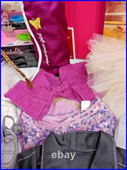 American Girl Doll Isabelle Palmer Girl Of The Year 2014 Clothes And Acc. Lot 24