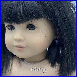 American Girl Doll Ivy Ling Ears Pierced Retired Best Friend Earrings Outfit