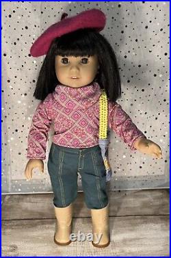 American Girl Doll Ivy Ling in Full Meet Outfit. EUCFREE SHIPPING