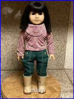 American Girl Doll Ivy Ling with Meet Outfit Retired