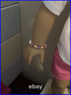 American Girl Doll JLY 24 EUC plus Extra Outfits