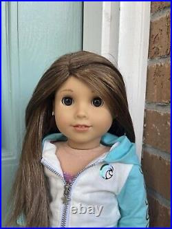 American Girl Doll Joss With Box & Hearing Aids
