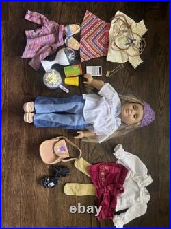 American Girl Doll Julie With Accessories