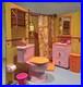 American Girl Doll Julie's Groovy Bathroom Set Accessories Shower Sink Toilet