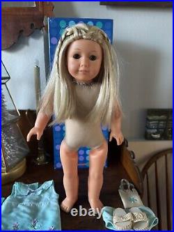 American Girl Doll Kailey 2003 w Meet Outfit, Book, and OG. Box, See description