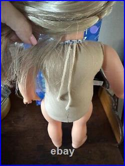 American Girl Doll Kailey 2003 w Meet Outfit, Book, and OG. Box, See description